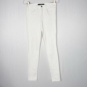 Joes Jeans Womens 25 The Skinny Leg White Denim Jeans Justen Cotton Stretch
